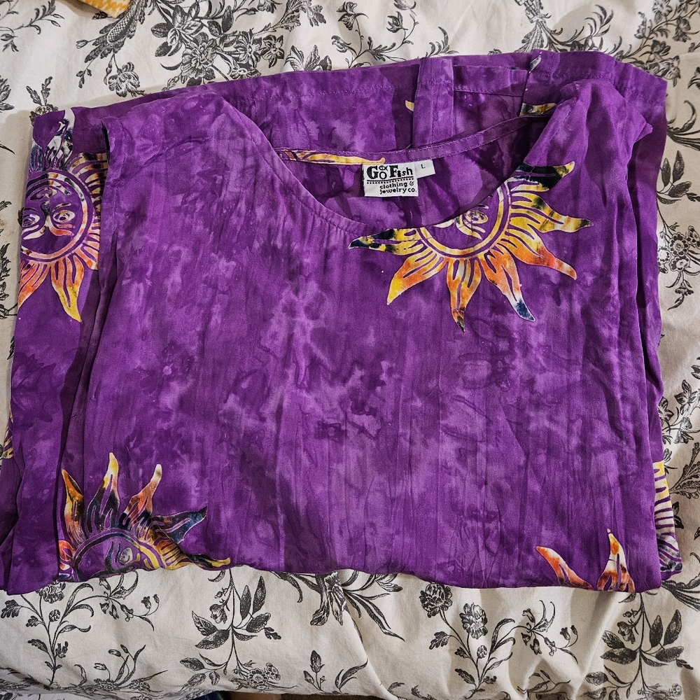 Purple dress